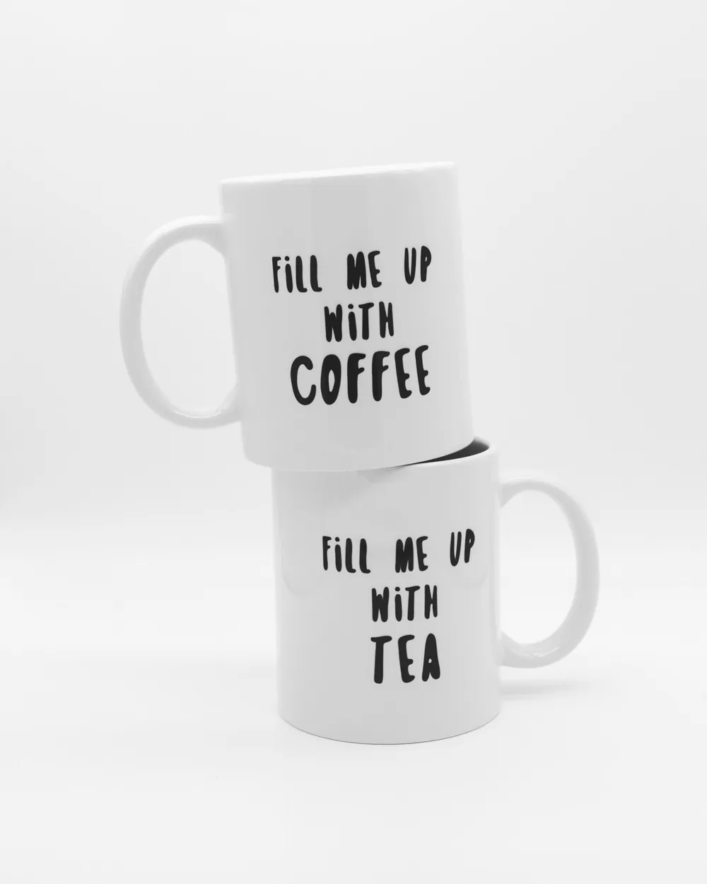 Lot de 2 mugs en céramique